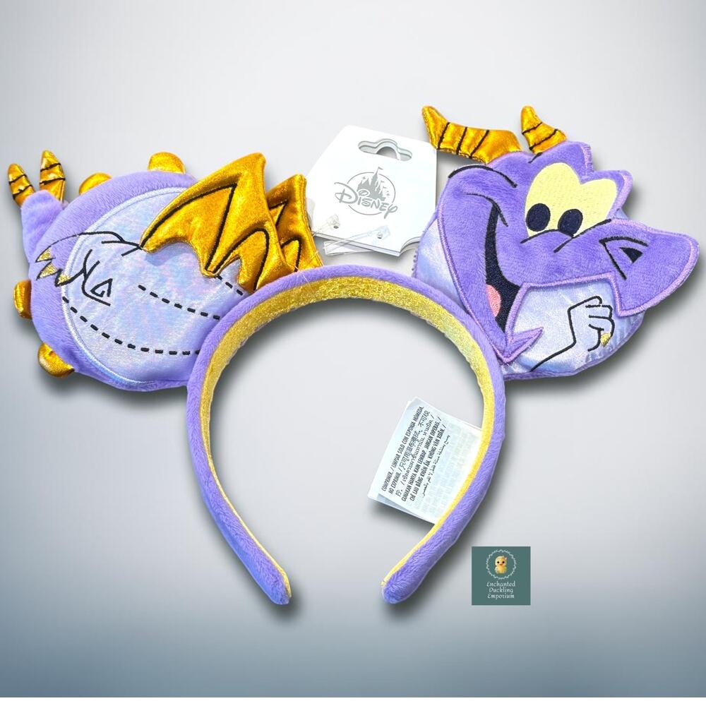 Disney Parks EPCOT Figment Festival Arts Ears Headband NWT